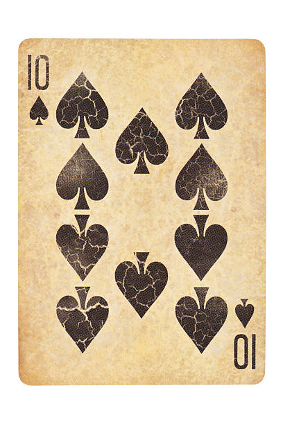 istock Ten of spades 186621911