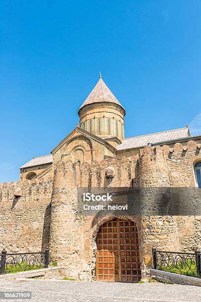 Photo libre de droit de Svetitskhoveli Cathédrale banque d'images et plus d'images libres de droit de Géorgie - Transcaucasie - Géorgie - Transcaucasie, Architecture, Cathédrale