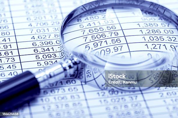 Financial Figures Stock Photo - Download Image Now - Analyzing, Bank Statement, Business