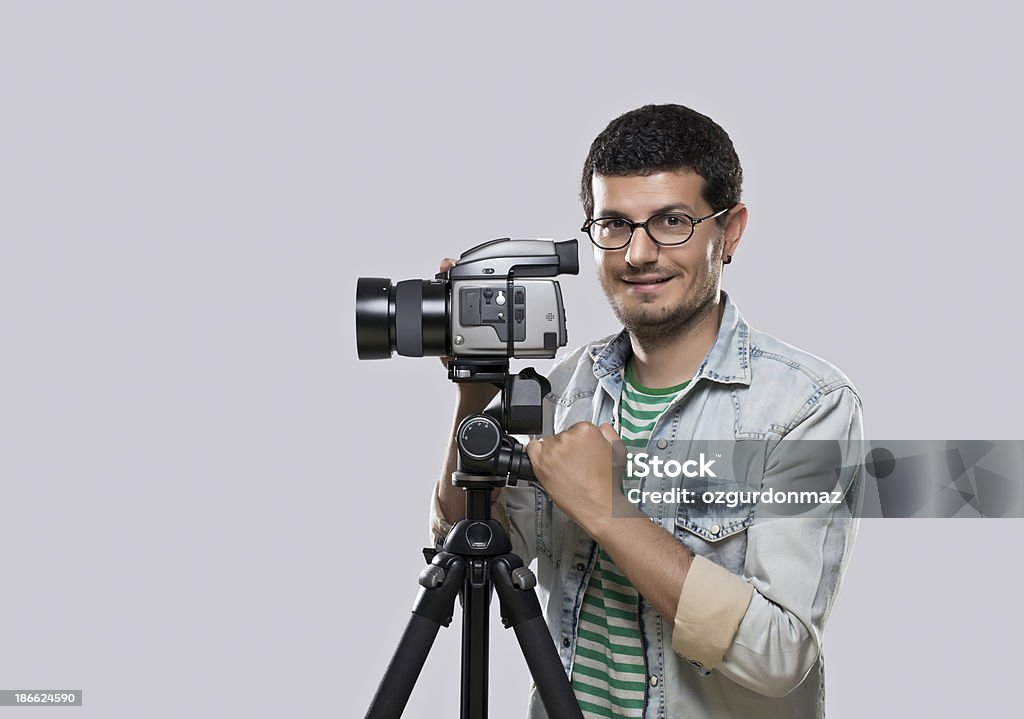 Der Fotograf - Lizenzfrei Berufliche Beschäftigung Stock-Foto