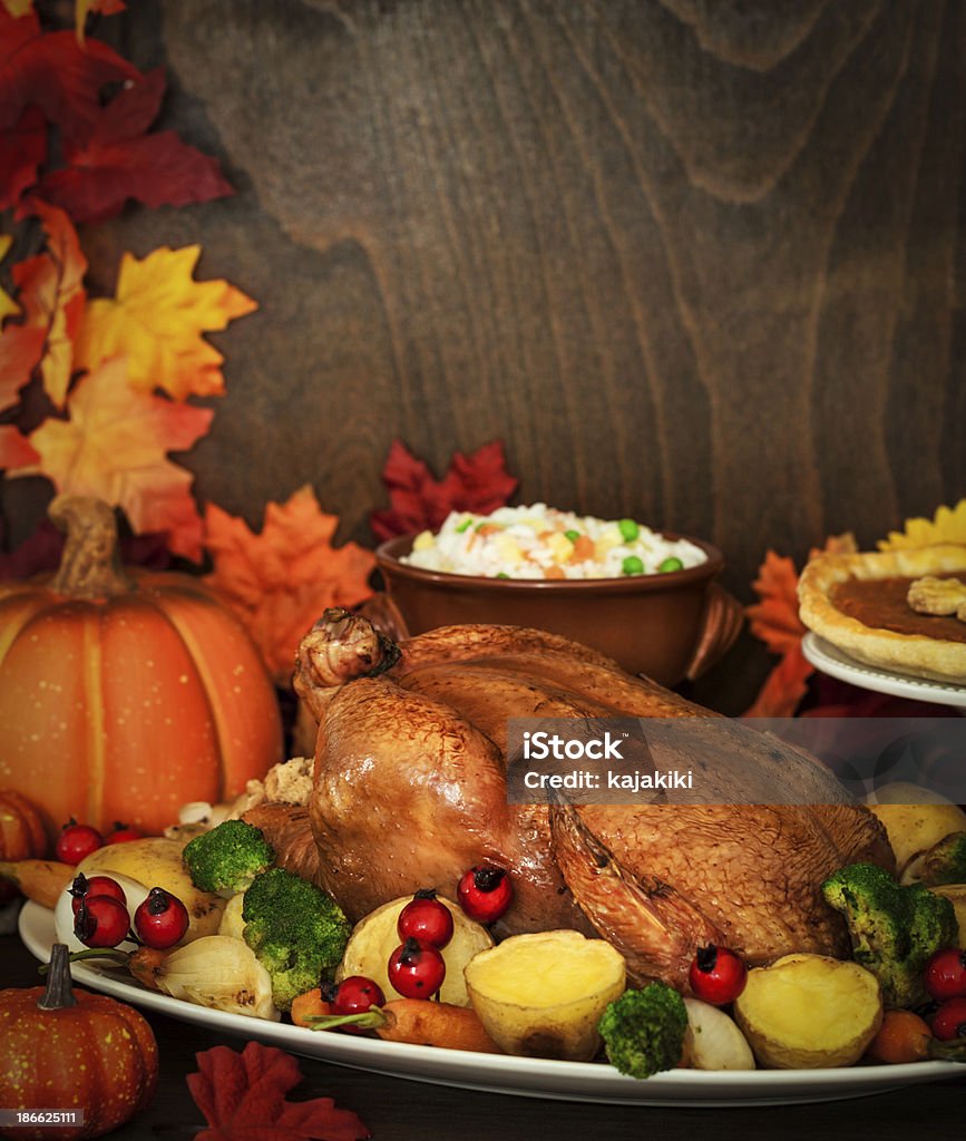 Cena del Día de Acción de gracias - Foto de stock de Día de Acción de Gracias libre de derechos