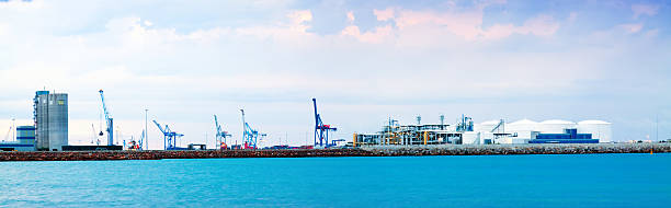 istock Panaramic view of Puerto de Castellon 186633091
