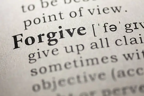 Fake Dictionary, Dictionary definition of the word Forgive.