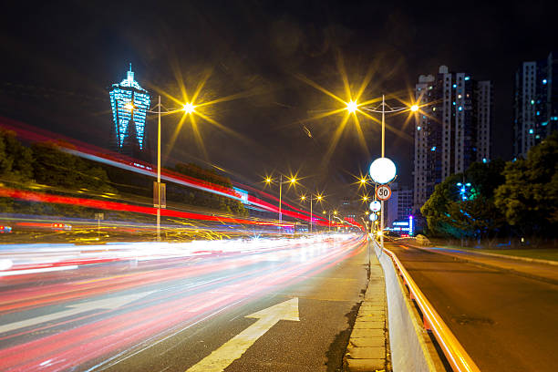 istock traffic in city at night 186635313