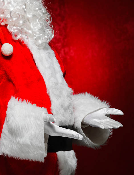 istock Santa in traditional costume 186637102