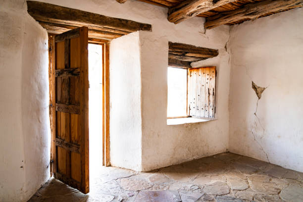 Mission San JosÃ©, built in 1720, known as the Queen of the Missions in the historical park, San Antonio, Texas, USA