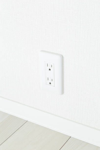 istock Embedded electrical outlets in Japanese homes. 1866445715