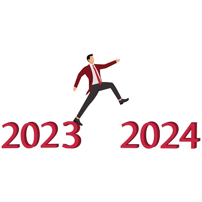 Beyond 2024, 2024,Jumping,2023,Abstract, Businessman