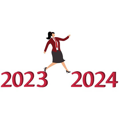 Beyond 2024, 2024,Jumping,2023,Abstract, Businesswoman