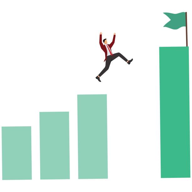 istock Moving activity, Change,New,Concepts,Jumping,Opportunity, Businessman 1866502692