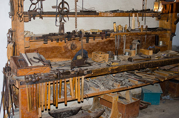 Work Bench of Blacksmith at Bent's Old Fort