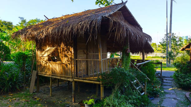 istock wooden hut in the garden 1866536269