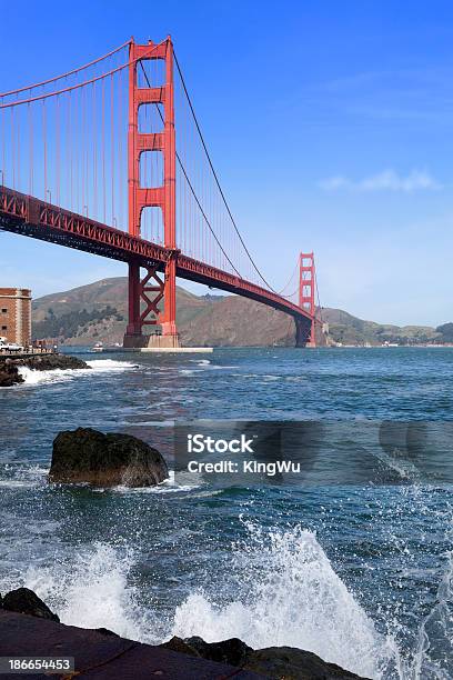 Most Golden Gate - zdjęcia stockowe i więcej obrazów Ameryka - Ameryka, Architektura, Bez ludzi