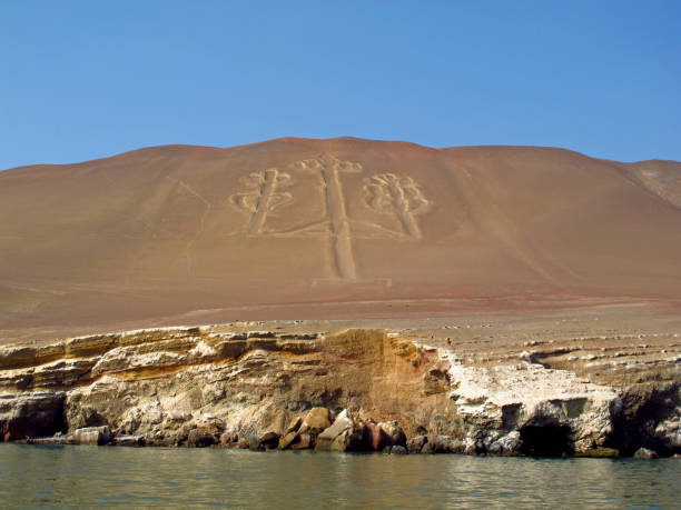 istock Geoglyphs in Pacific, Paracas, Peru 1866547095