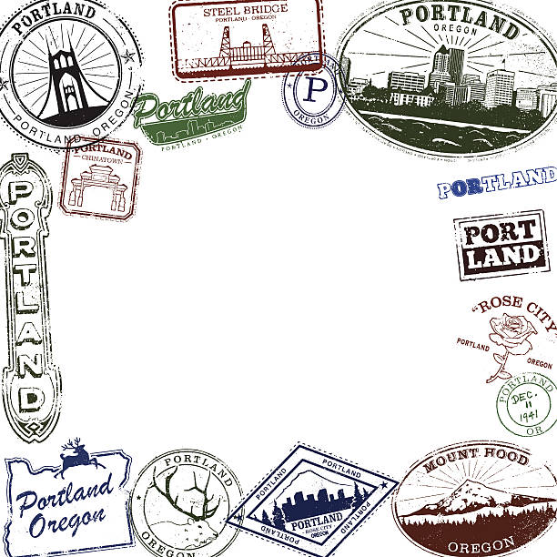 Portland Oregon Stamp Series -