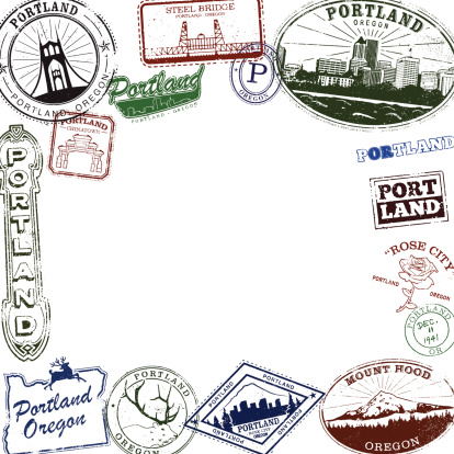 Portland Oregon Stamp Series -