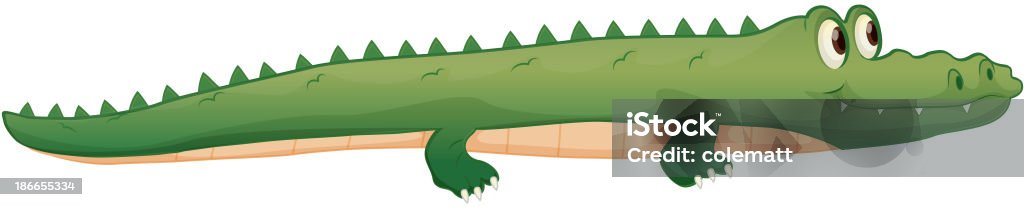 Crocodilo - Vetor de Animal royalty-free