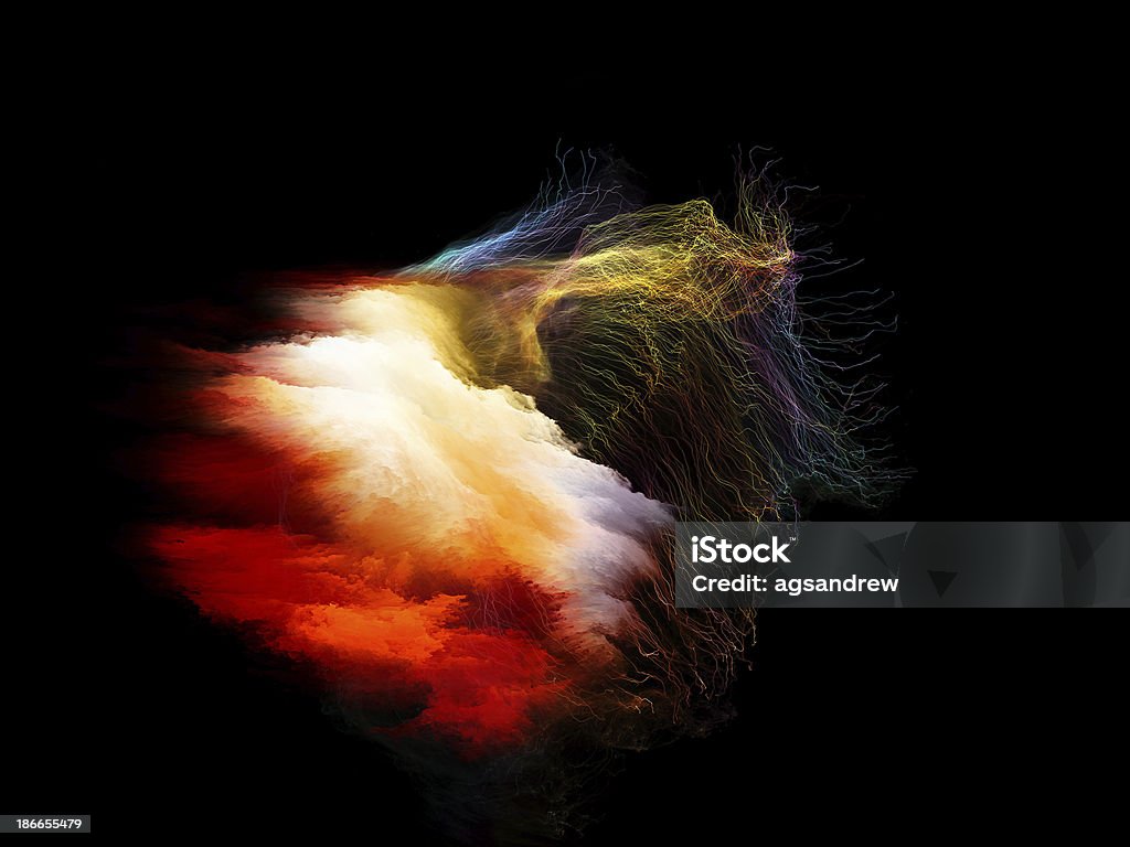 Conceptual Nebulae Fractal - Foto de stock de Abstracto libre de derechos