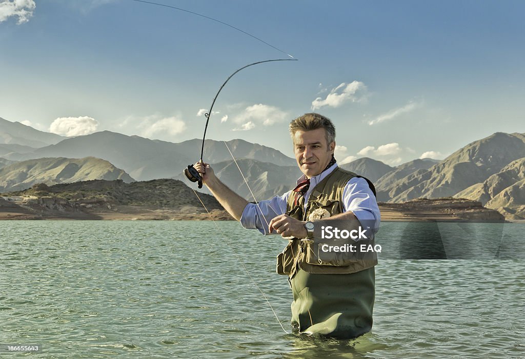 Pescador - Foto de stock de Homens Maduros royalty-free