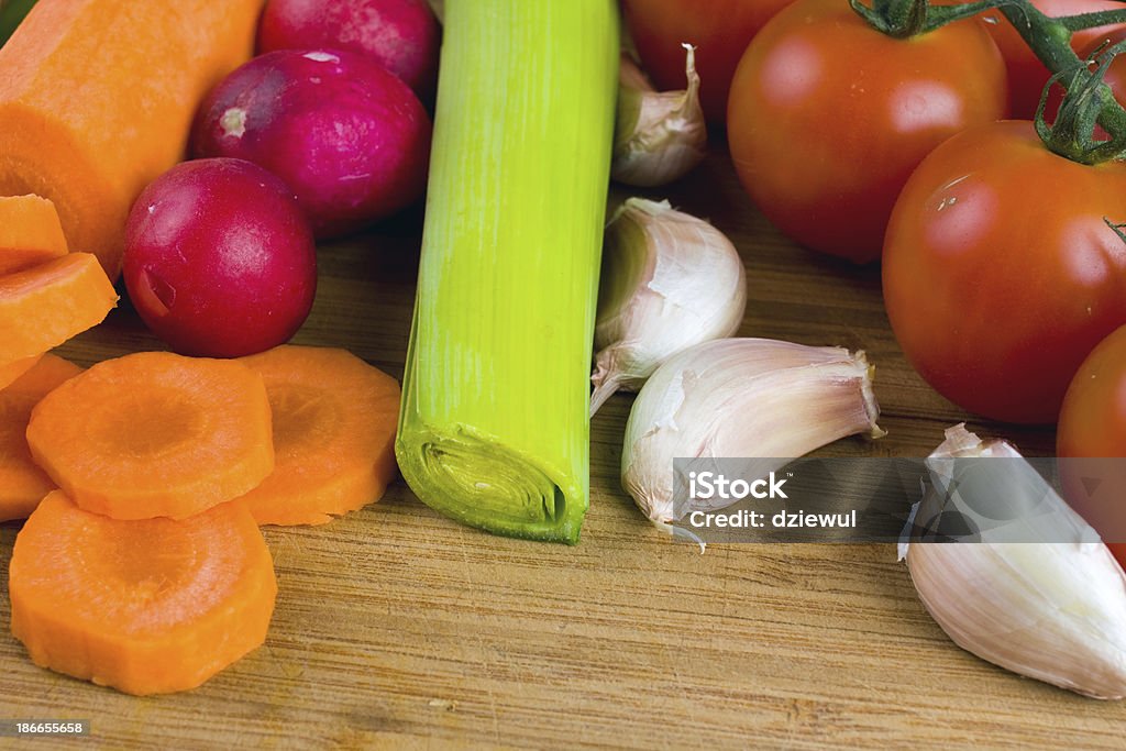 vegetables on the cutting board Bell Pepper Stock Photo