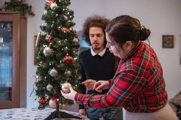 istock Just a few final touches and the tree is ready 1866562140