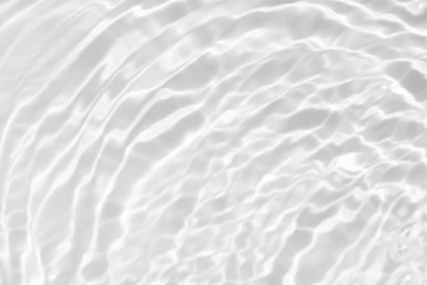 istock White water with ripples on the surface. Defocus blurred transparent white colored clear calm water surface texture with splashes and bubbles. Water waves with shining pattern texture background. 1866573176