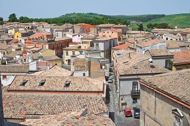 istock Panoramic view of Melfi. Basilicata. Italy. 186659232