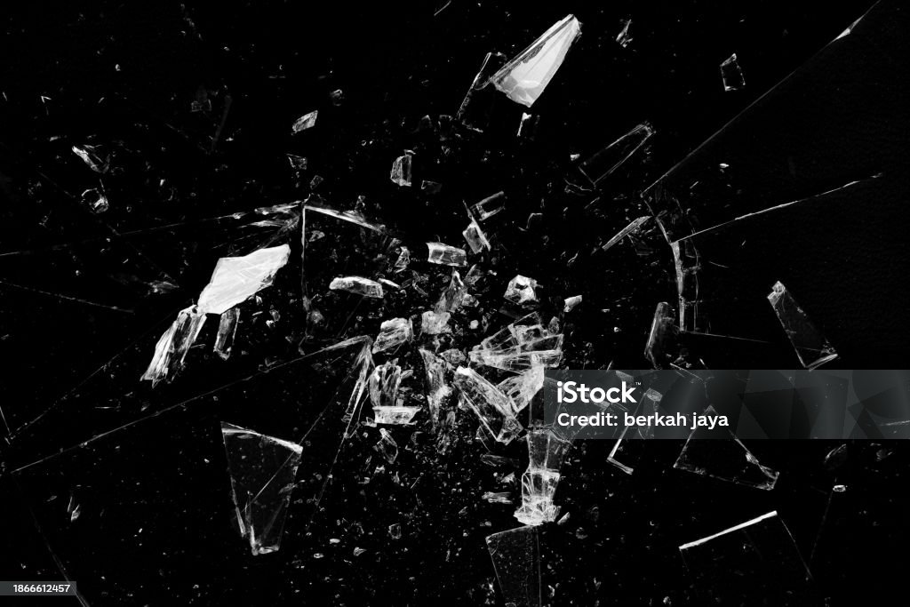 Abstract Broken Glass Texture Background Stock Photo - Download Image ...