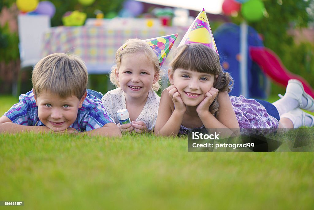Kinder Geburtstag party - Lizenzfrei Bunt - Farbton Stock-Foto