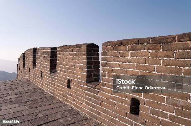 Gran Muralla China Foto de stock y más banco de imágenes de Aire libre - Aire libre, Aparato de producción de energía, Arquitectura