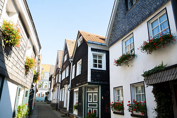 istock Old buildings in Essen Kettwig 186664333