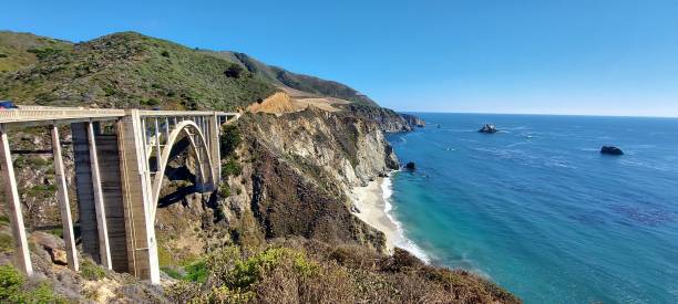 istock Bixby bridge big sur California 1866643681