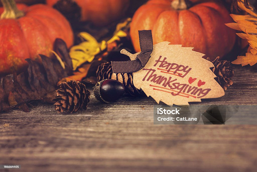 Thanksgiving Decorations Thanksgiving - Holiday Stock Photo