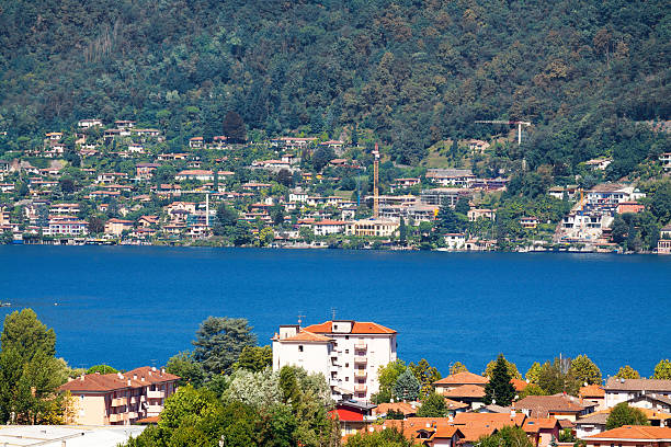istock Porto Ceresio and Morcote 186664484