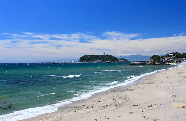 istock Seaside resort in Kamakura city 186664873