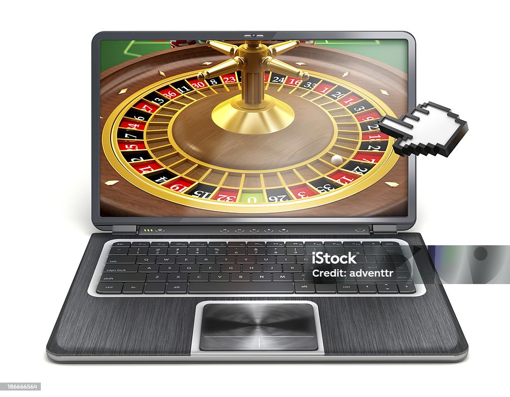 Online, Jogos de Azar - Royalty-free Casino Foto de stock
