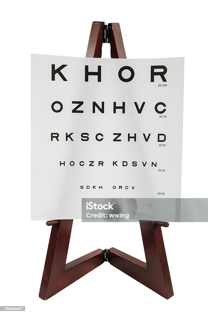 Snelling occhio grafico Poster su Cavalletto - Foto stock royalty-free di Carta