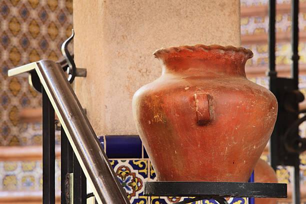 istock Pottery Earthenware Terracotta Urn Vase Decor 186666770