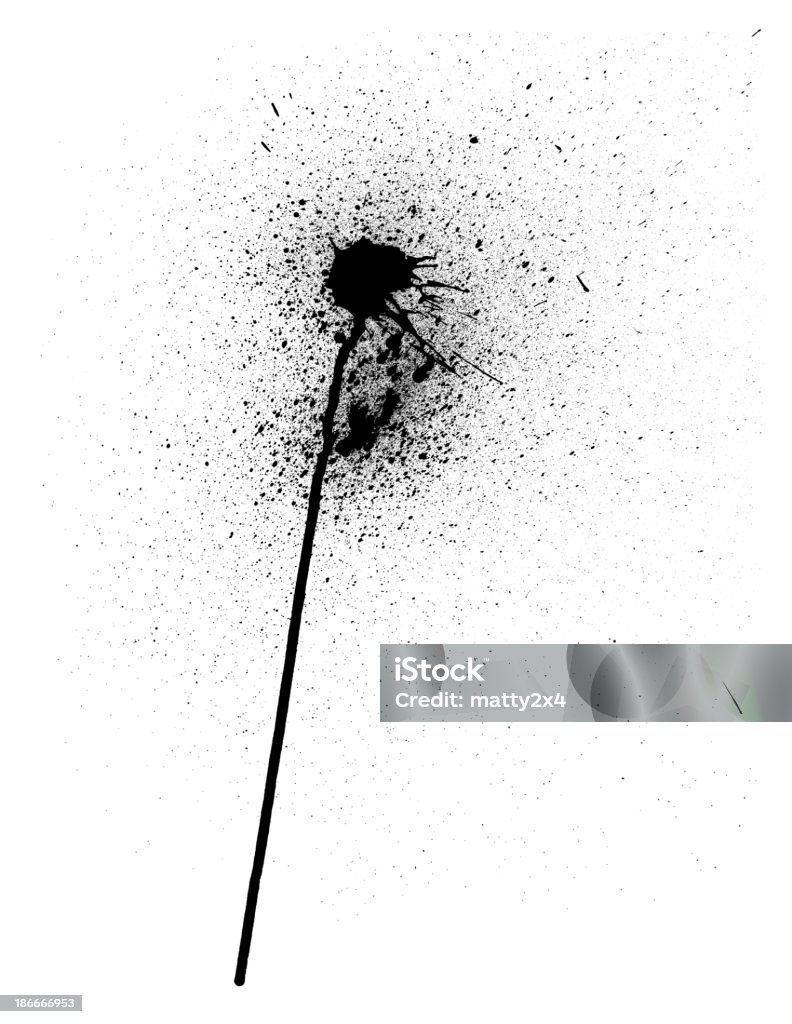 Encre splats - Photo de Abstrait libre de droits