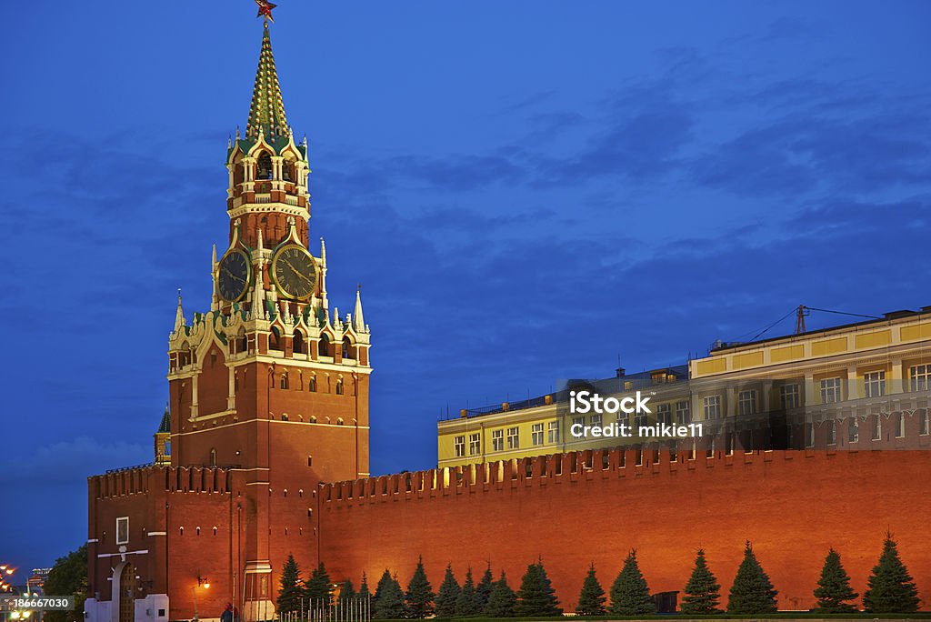 Le Kremlin, Moscou, vue de nuit. - Photo de Antique libre de droits