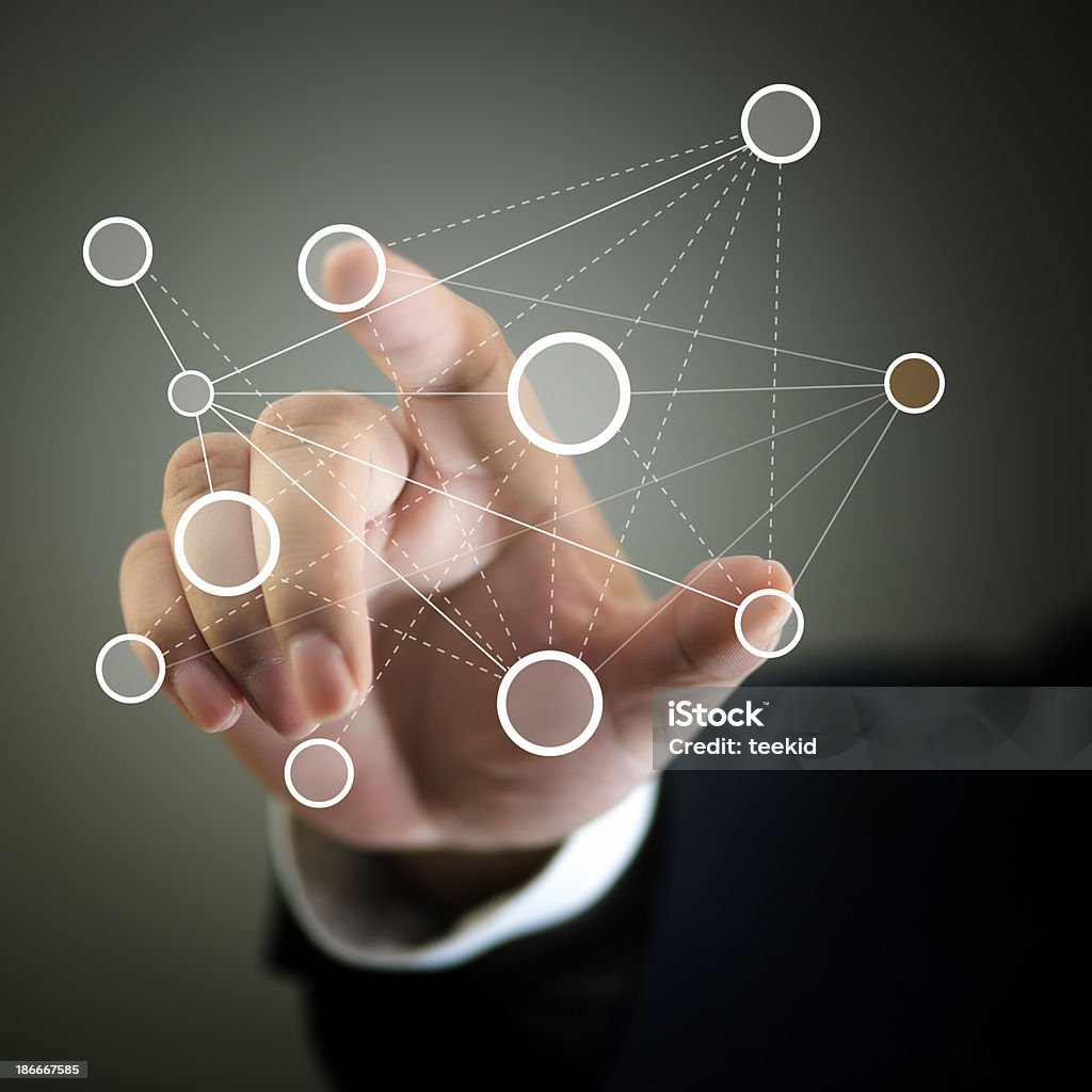 Scial Networks - Lizenzfrei Analysieren Stock-Foto