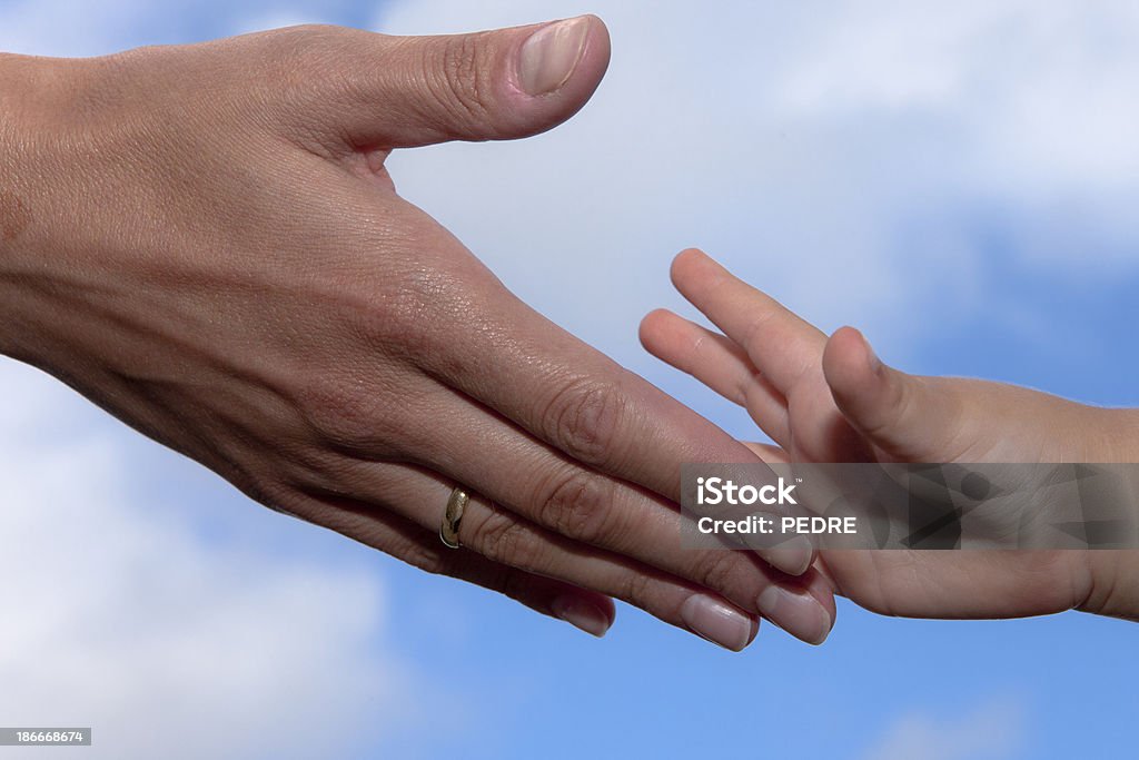 Mama's hand - Lizenzfrei Abhängigkeit Stock-Foto