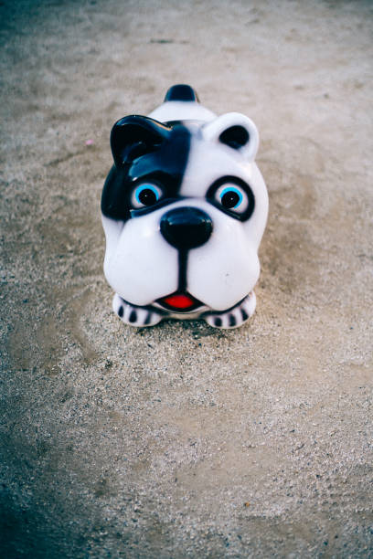 istock Dog-shaped play equipment in parks. 1866703427