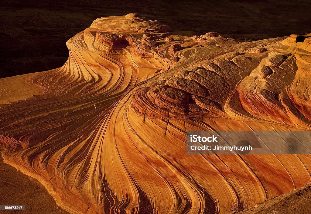 The wave The wave  is located in a remote area of the Arizona - Utah border. Abstract Stock Photo