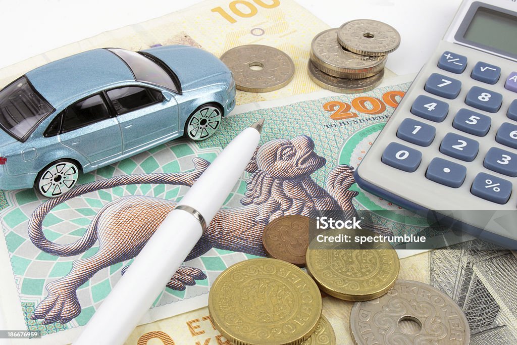 Dänische Auto Finanzen - Lizenzfrei Auto Stock-Foto