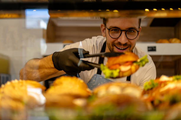 istock Craftsmanship of a male baker 1866770521