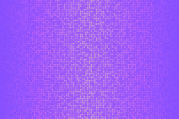 ilustrações de stock, clip art, desenhos animados e ícones de abstract pink halftone background with dotted - trendy design - vibrant color checked backgrounds multi colored