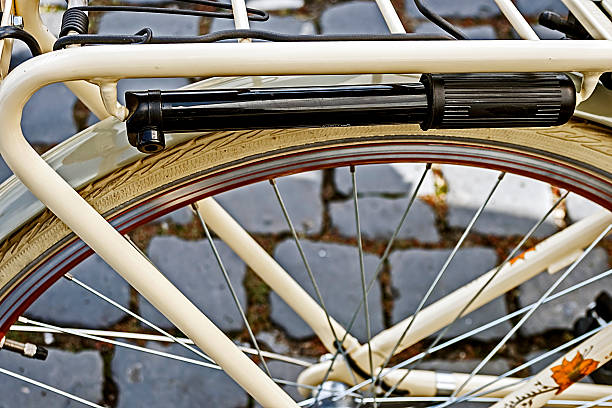 istock Bicycle wheel. Detail 186677879