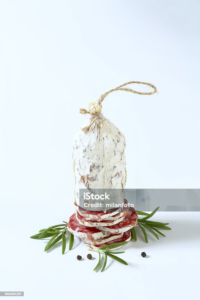 Francese Salame - Foto stock royalty-free di Alimenti secchi