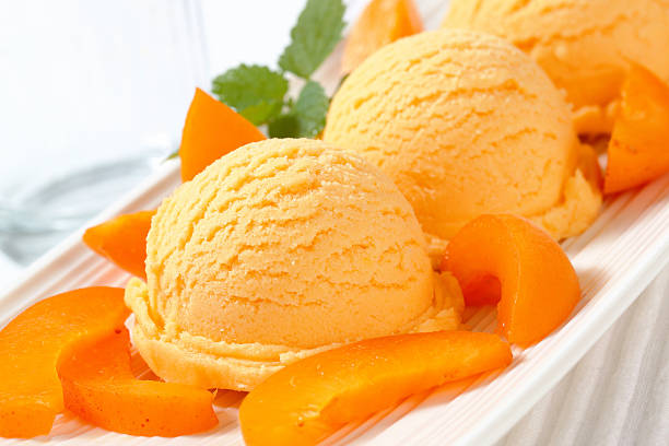 istock apricot ice cream and apricots 186681668